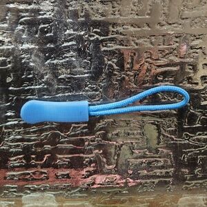 Replacement Blue Textured Zipper Pulls